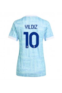 Fotbalové Dres Juventus Kenan Yildiz #10 Dámské Venkovní Oblečení 2025-26 Krátký Rukáv